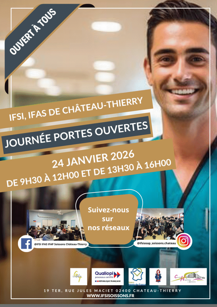 Affiche portes ouvertes Château-Thierry 2026