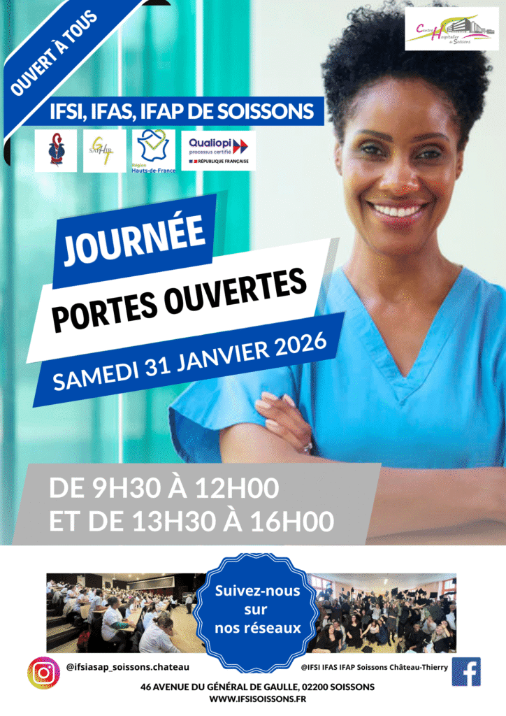 Affiche portes ouvertes Soissons 2026