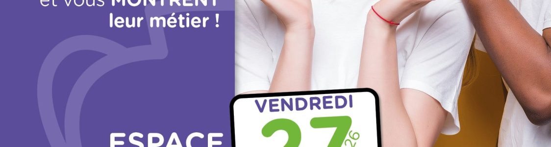 Affiche raconte moi ton métier 2026